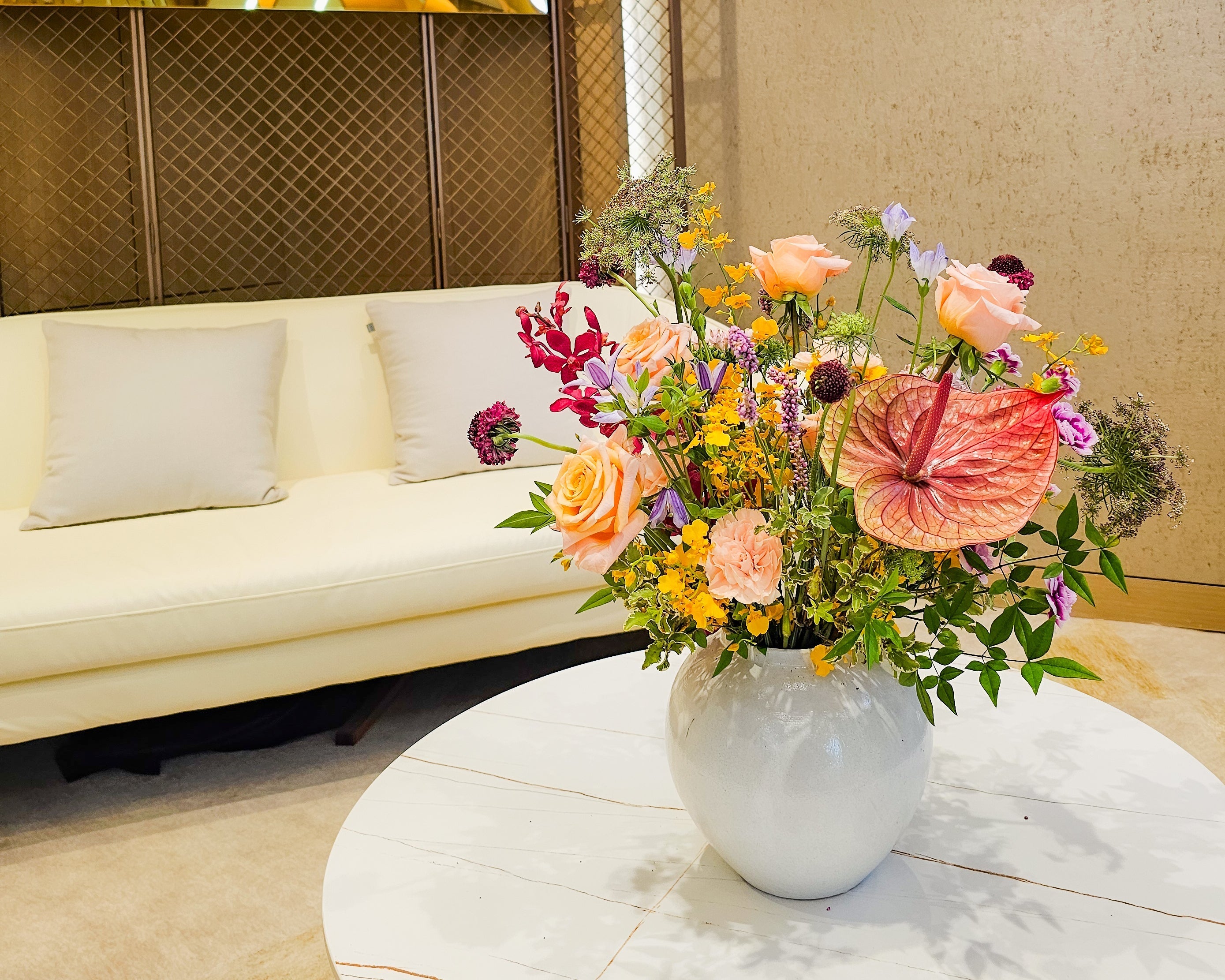 Elements | VIP Lounge Floral Display