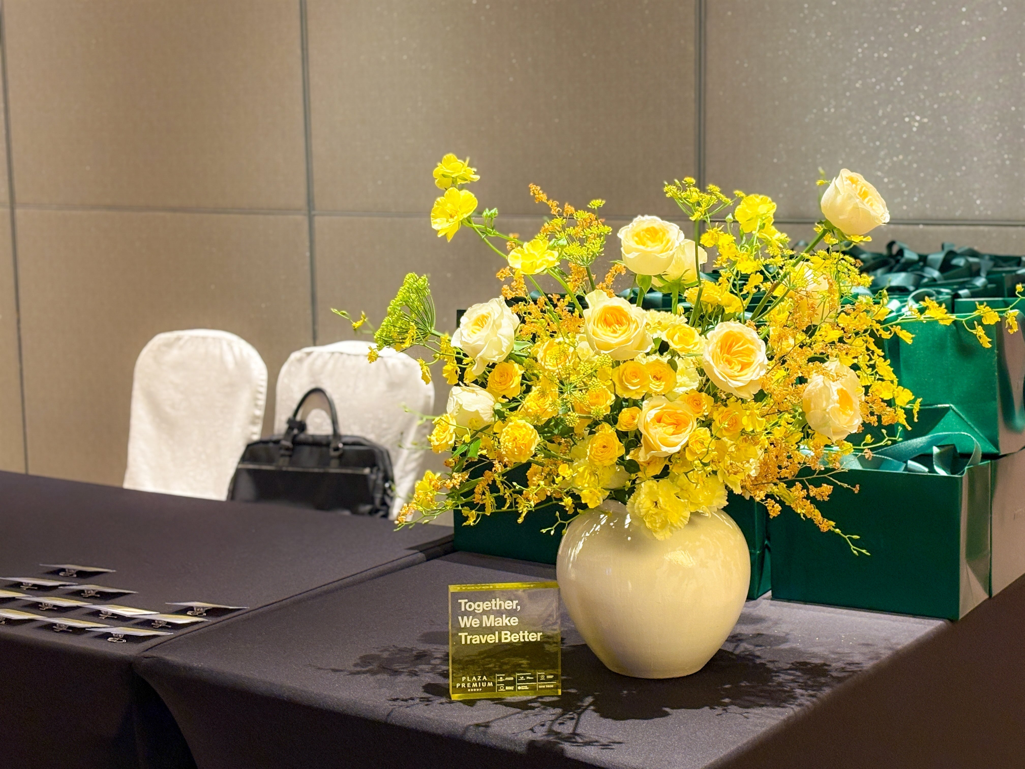 Plaza Premium Lounge | Event Floral Decoration