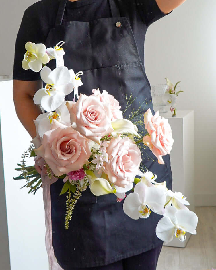 蘭花結婚花球 | Orchid Bridal Bouquet | Let Hope Bloom Florist | 香港花店