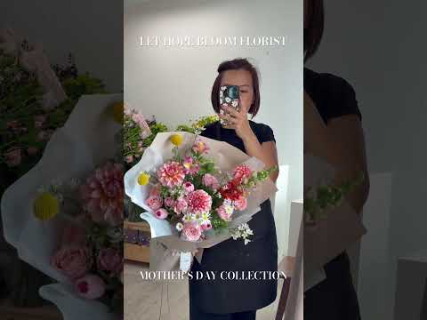 大理花花束 | Dahlia Bouquet | Let Hope Bloom Florist | 香港花店