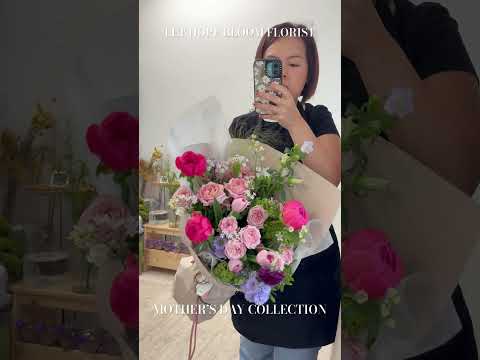 Queen's Radiance 牡丹花束 | 母親節花束2025 | 香港花店 | Let Hope Bloom Florist