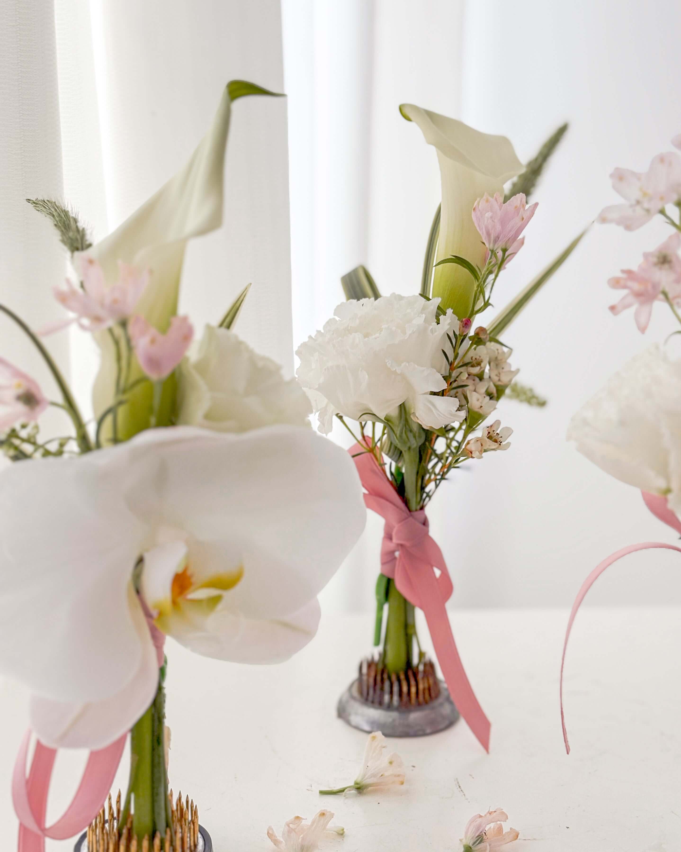 蘭花襟花 Boutonniere Wedding Let Hope Bloom | 香港花店 | Let Hope Bloom Florist
