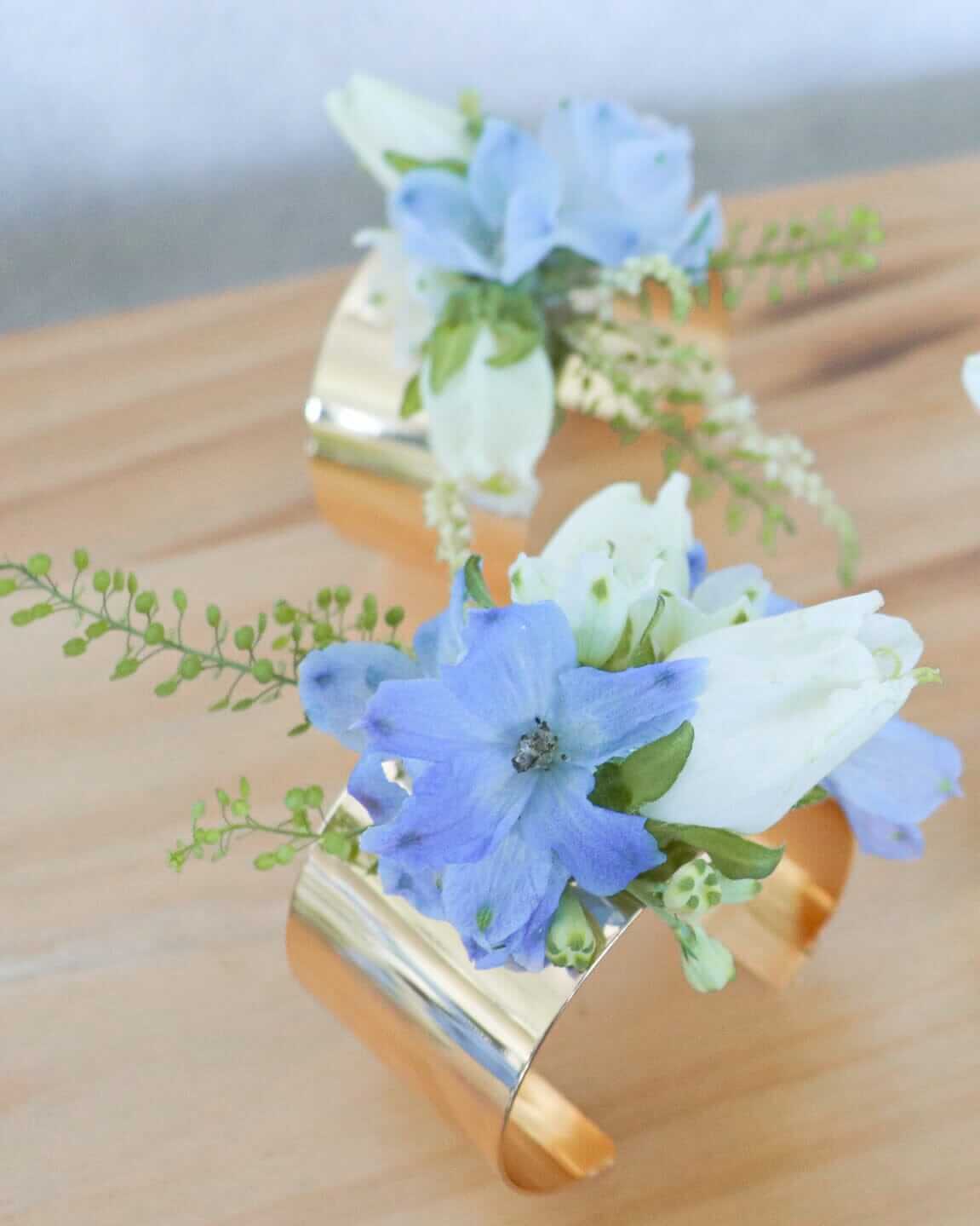 手花 Wrist Flower Bangle | Wedding | 香港花店 | Let Hope Bloom Florist