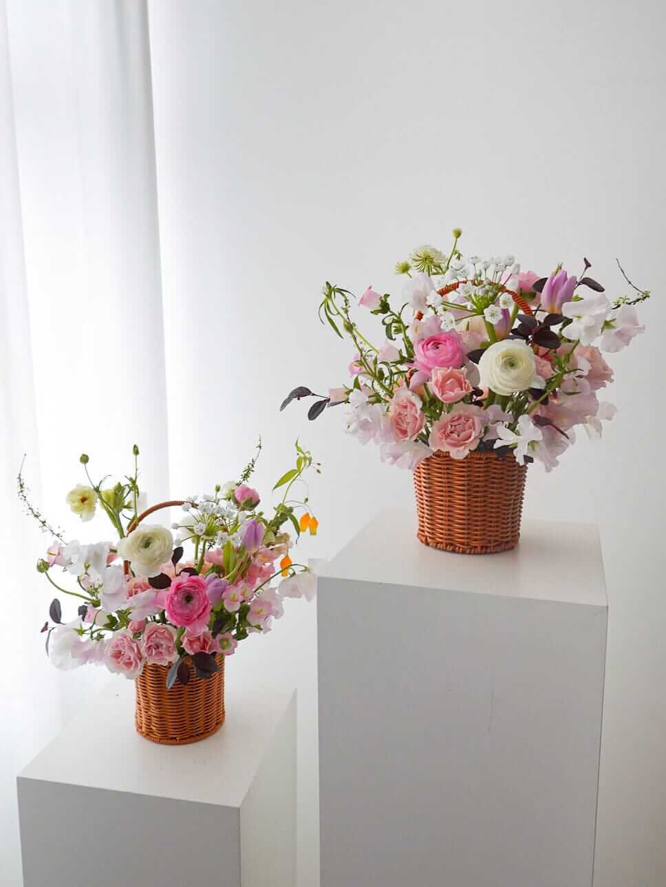 The Florist's Pick 花藝師發板花籃 (Small) Flower Basket Let Hope Bloom