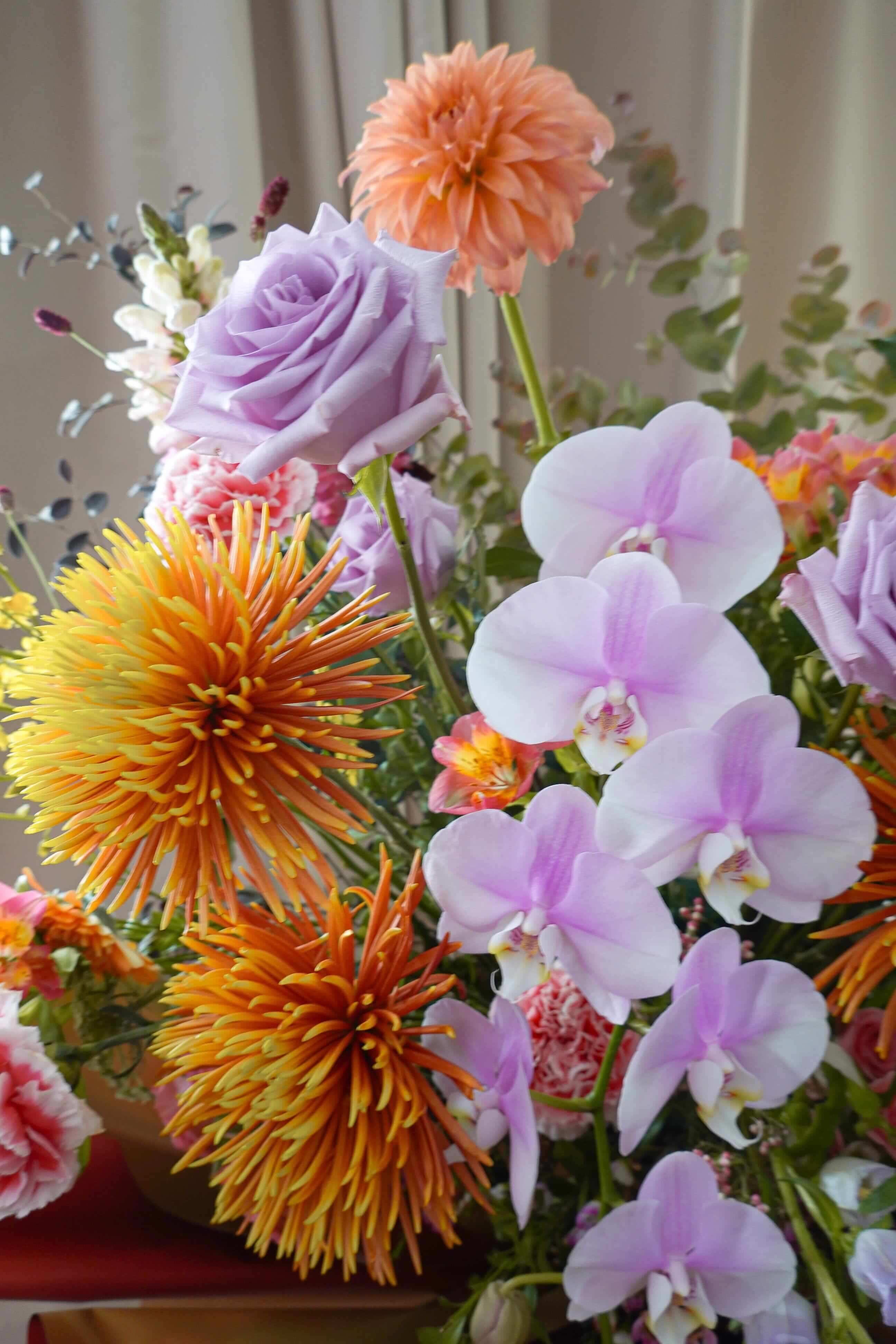 The Florist's Pick Orchid Deluxe Grand Opening Flower Basket | 花藝師發板蝴蝶蘭花開張花籃 Flower Stand Let Hope Bloom