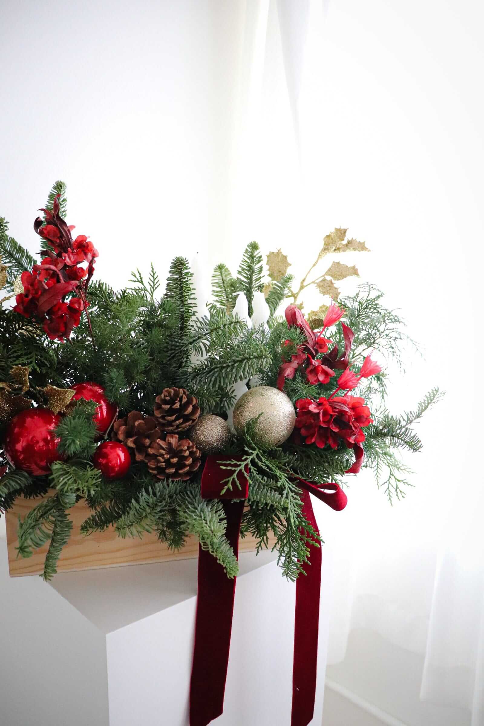 Winter Wonderland Candlelight | 聖誕蠟燭台 <br> Christmas Candle Arrangement Christmas Collection Let Hope Bloom