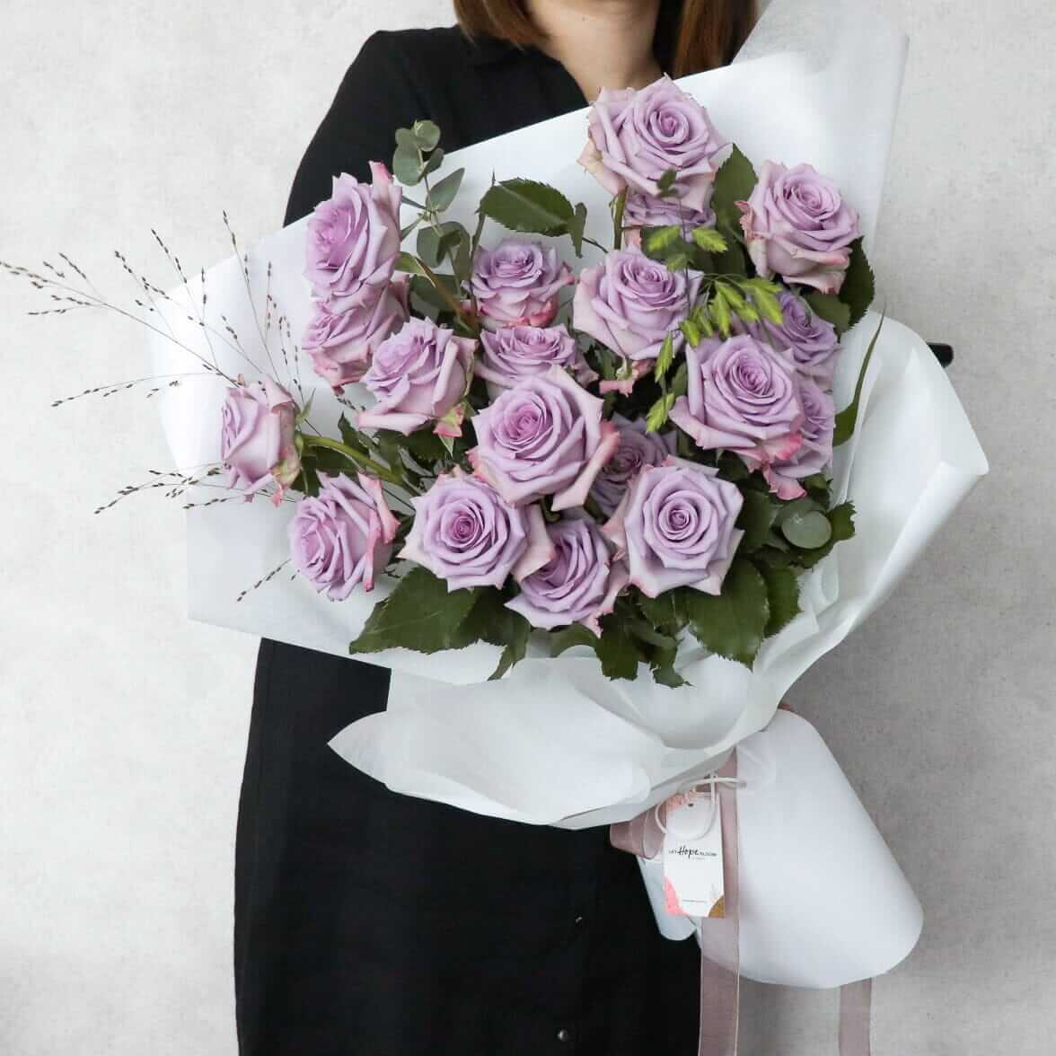 Dear Violet Rosie 紫色玫瑰花束 Seasonal Bouquet Let Hope Bloom