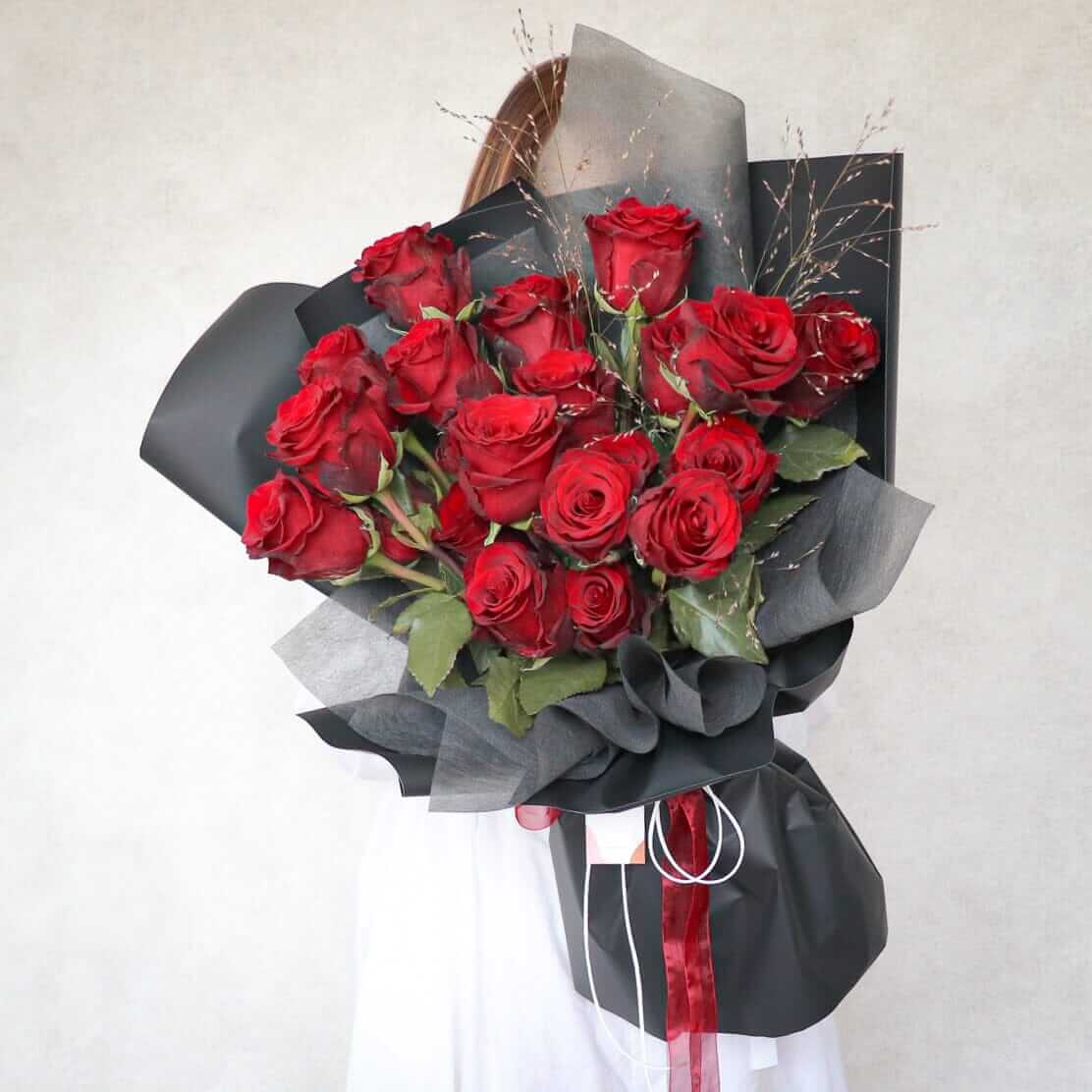 2025 情人節花束 | My Cherie Amour | 紅玫瑰花束 | Let Hope Bloom