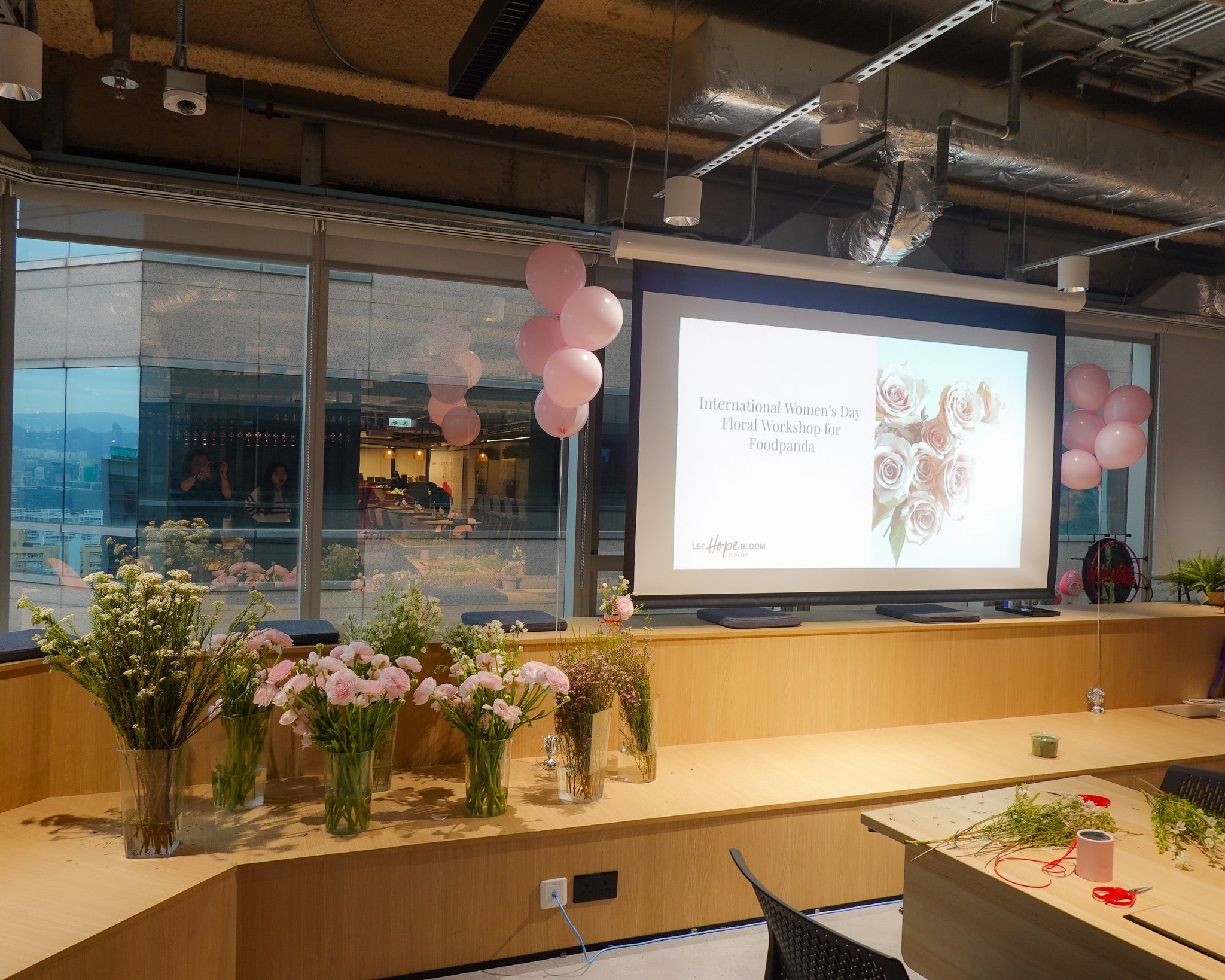 Foodpanda | 國際婦女節花藝工作坊