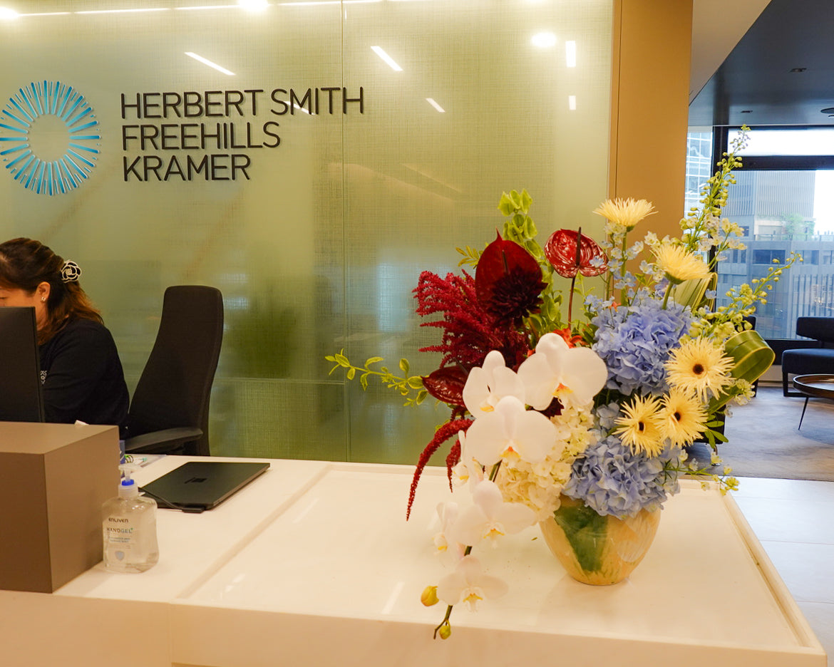 Herbert Smith Freehills Kramer | Corporate Floral Display