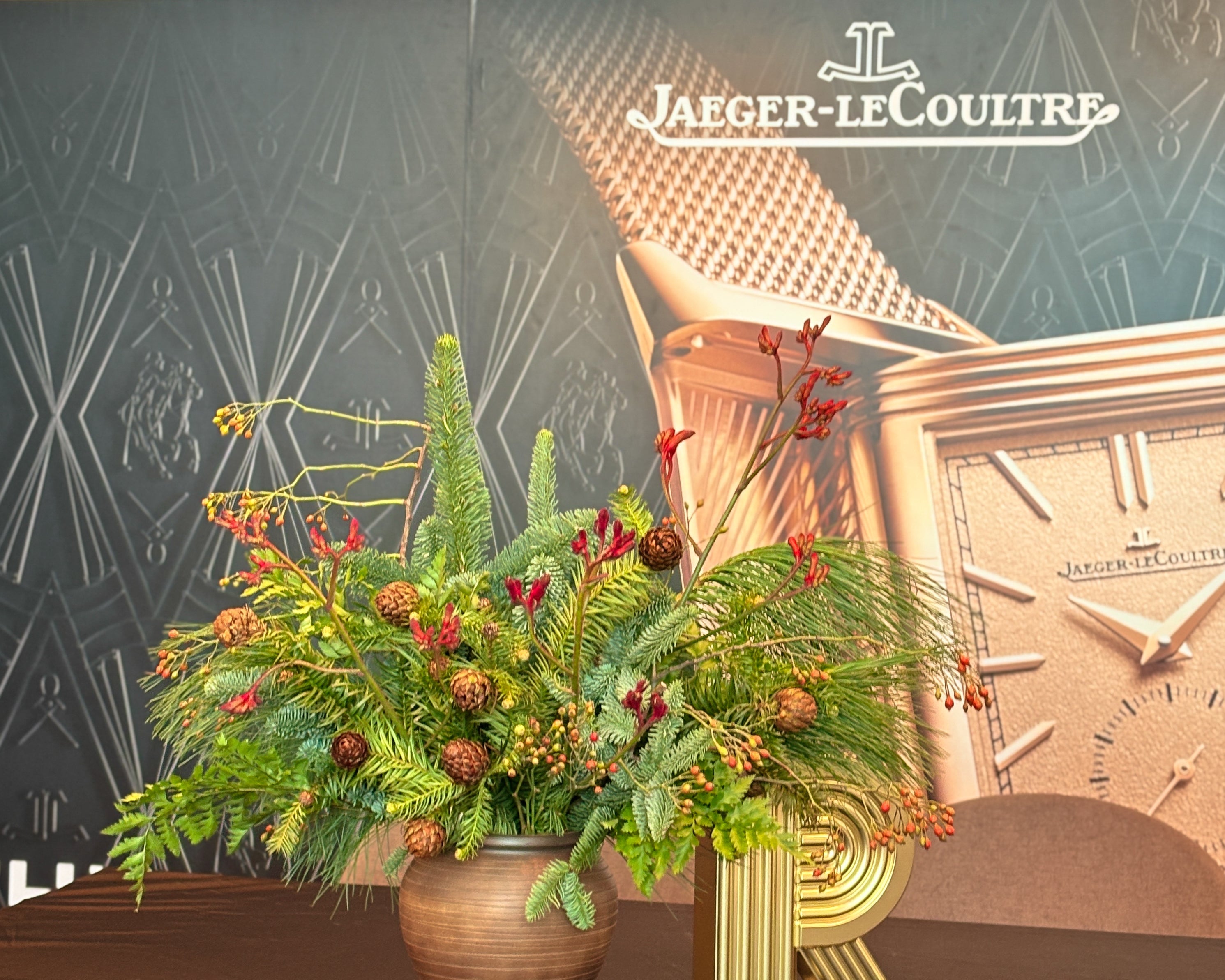 Jaeger-LeCoultre | Christmas Floral Display