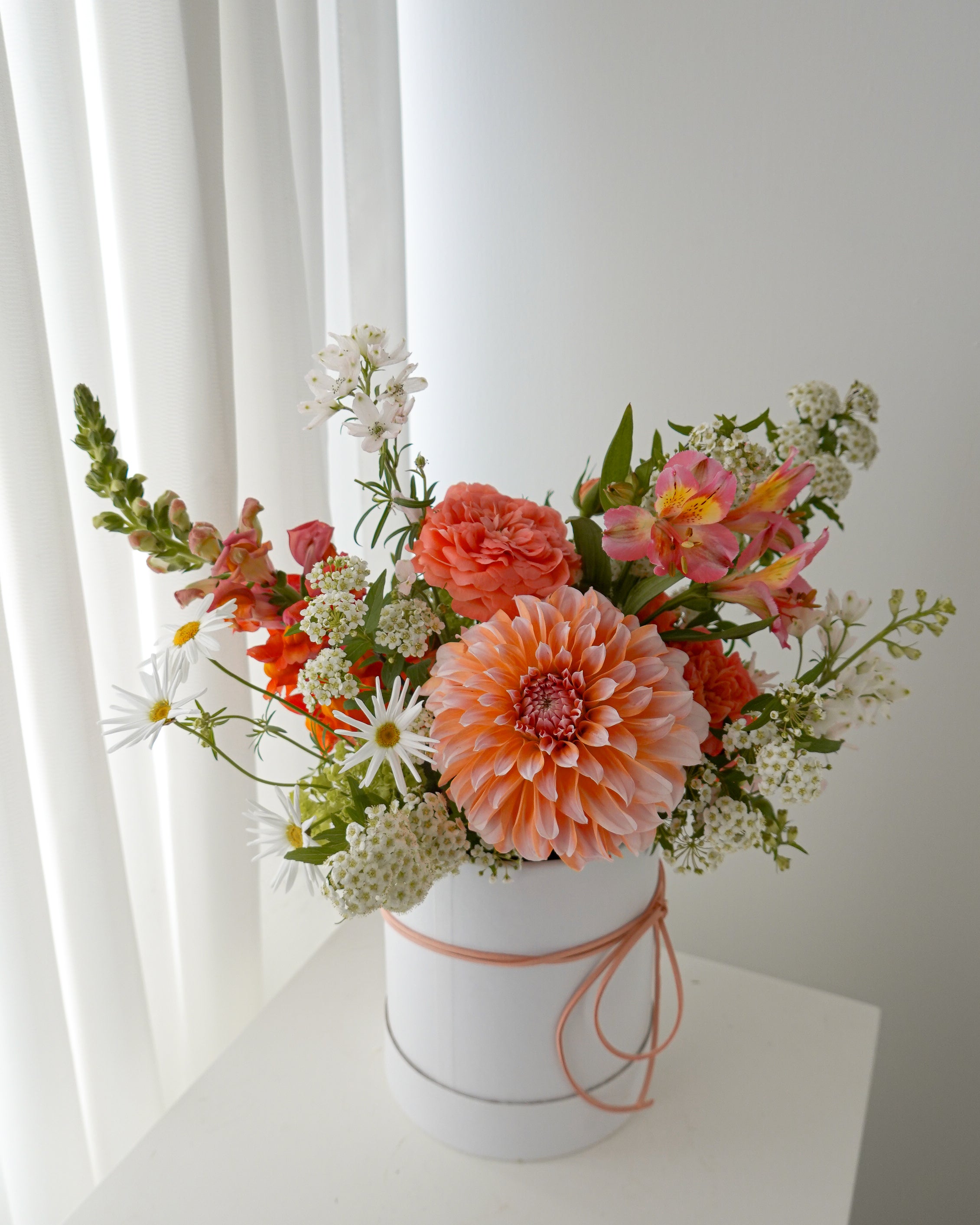 2025 香港母親節訂花 | Fearless Beauty 大理花花盒 | Let Hope Bloom Florist
