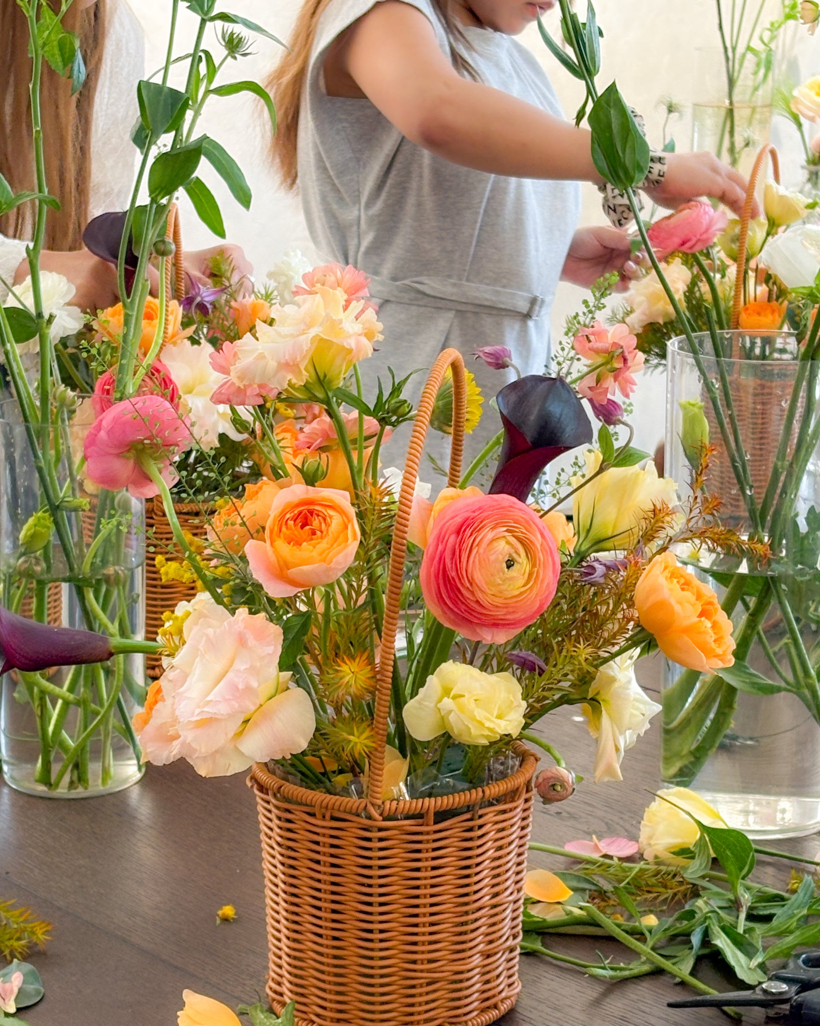 Beginner Course | Flower Basket Class | Flower Basket Class