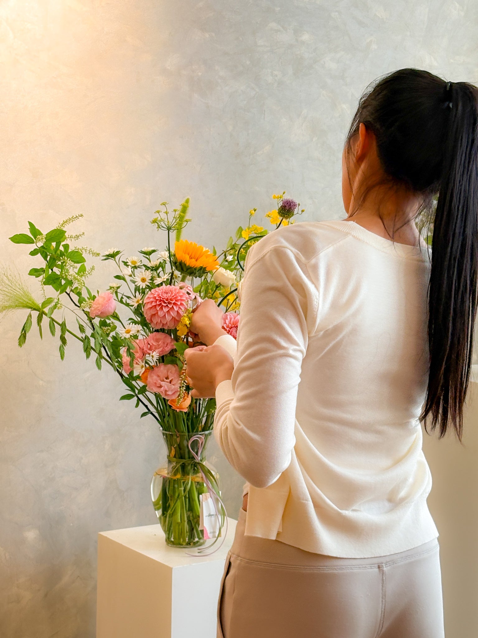 Vase Arrangement Class | Beginner Course