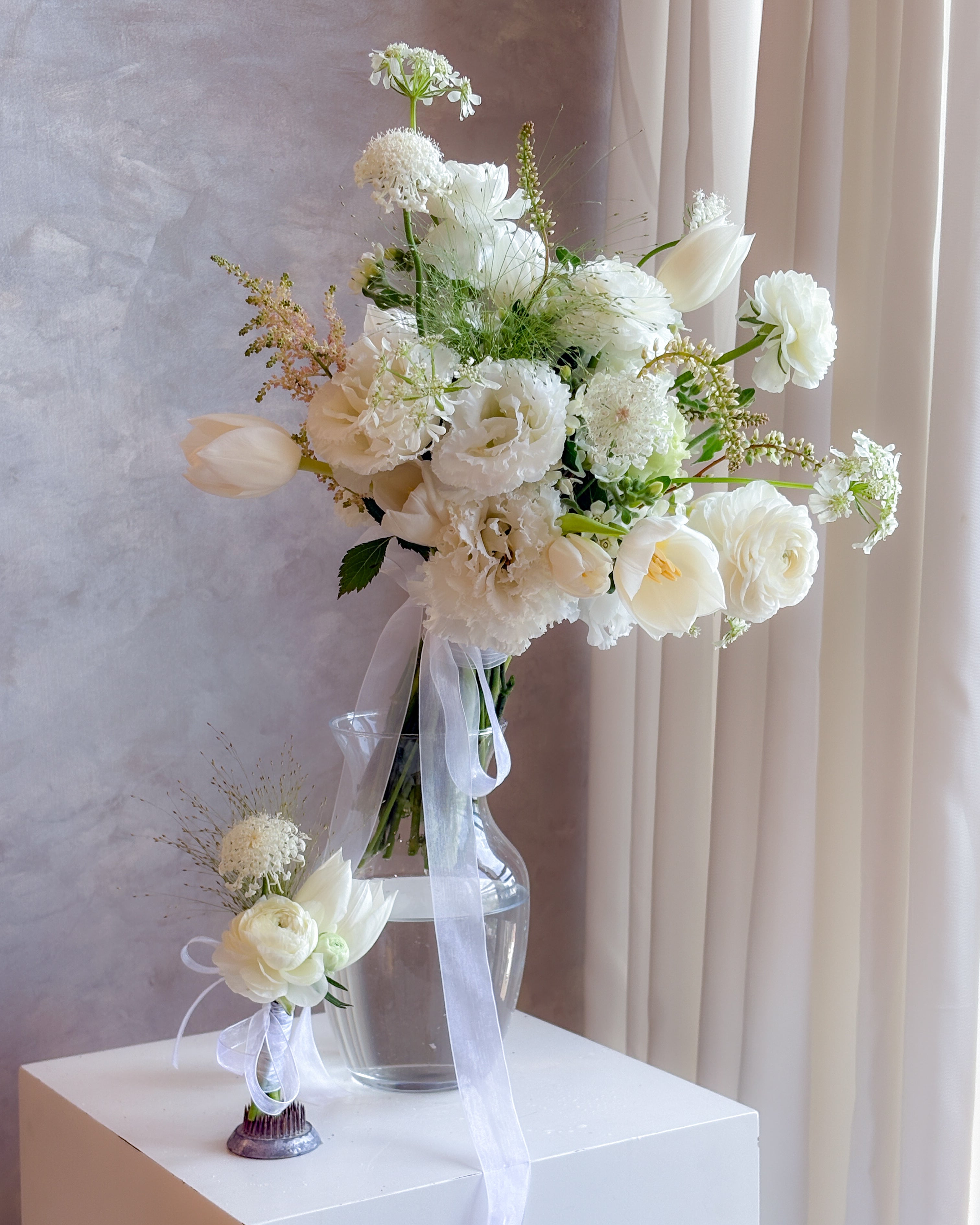 鮮花襟花 Fresh Flower Boutonniere
