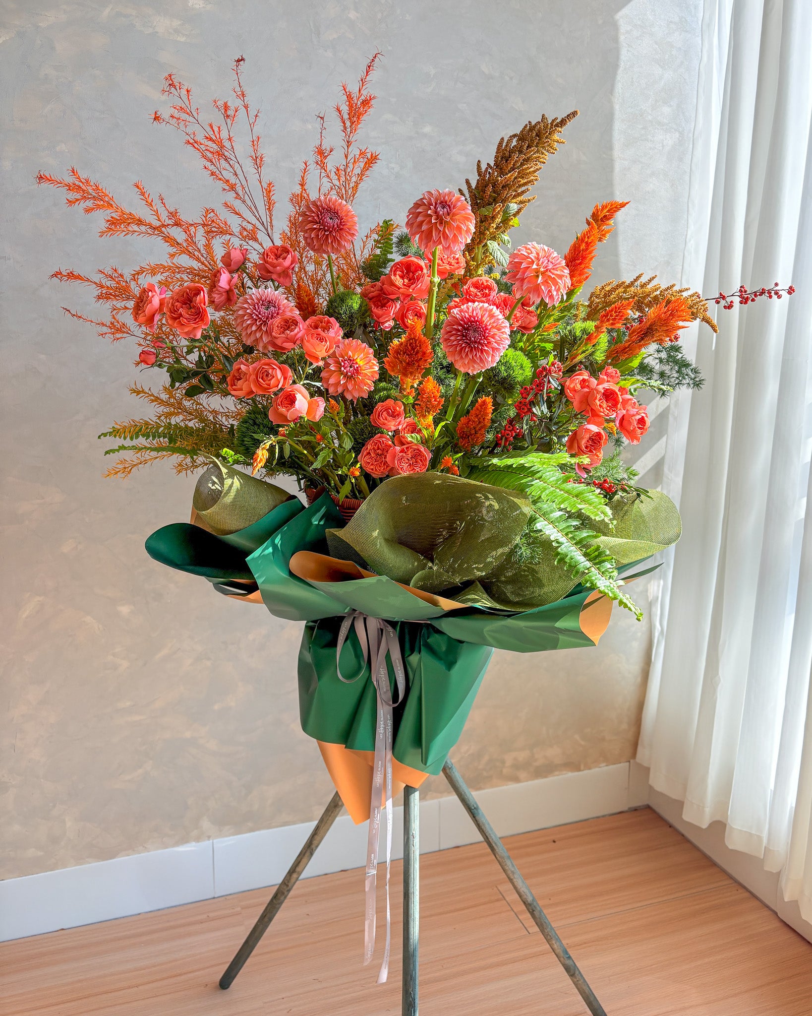 The Florist's Pick Grand Opening Flower Basket | Florist-Designed Grand Opening Flower Basket