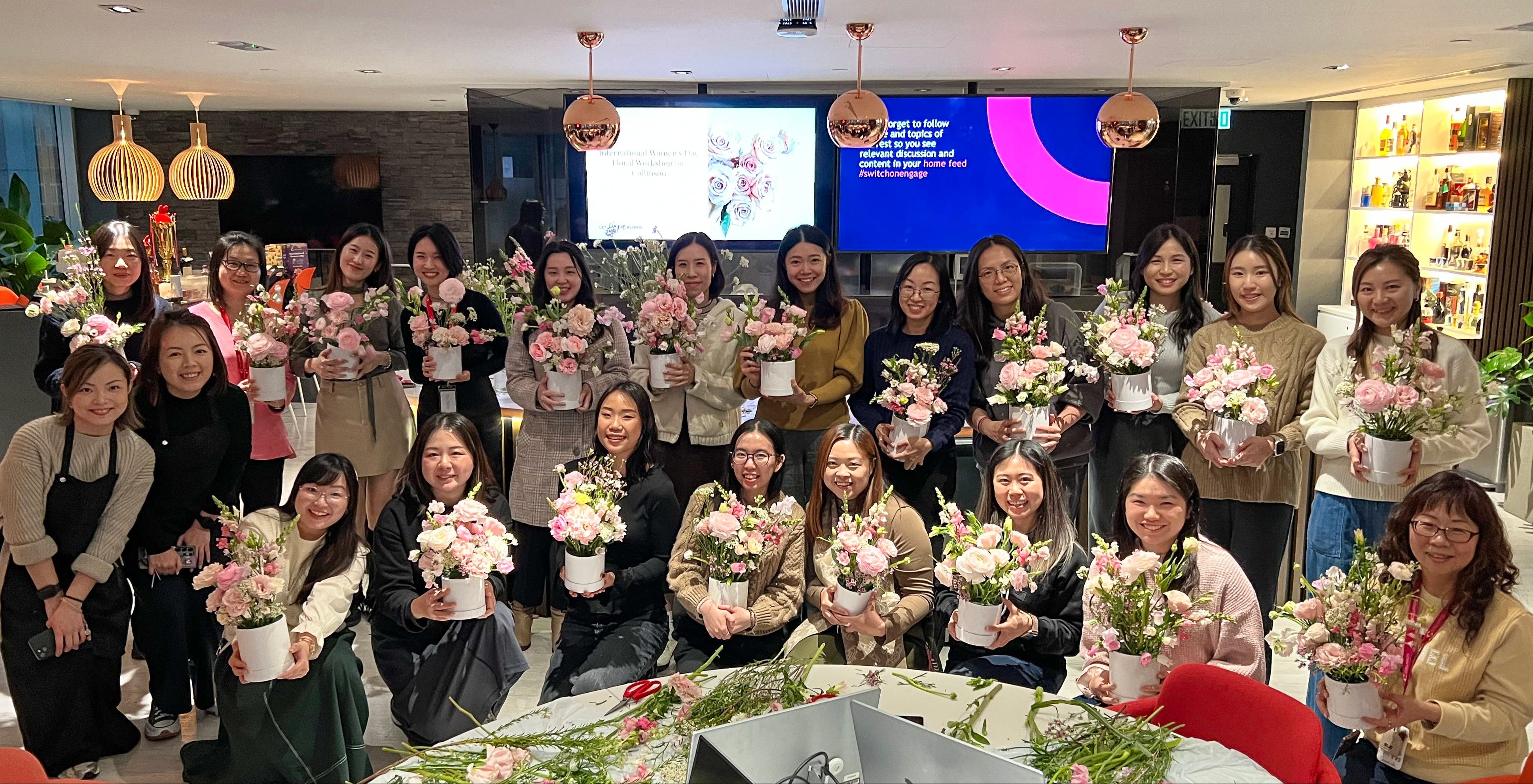 International Women's Day | Floral Workshop Hong Kong