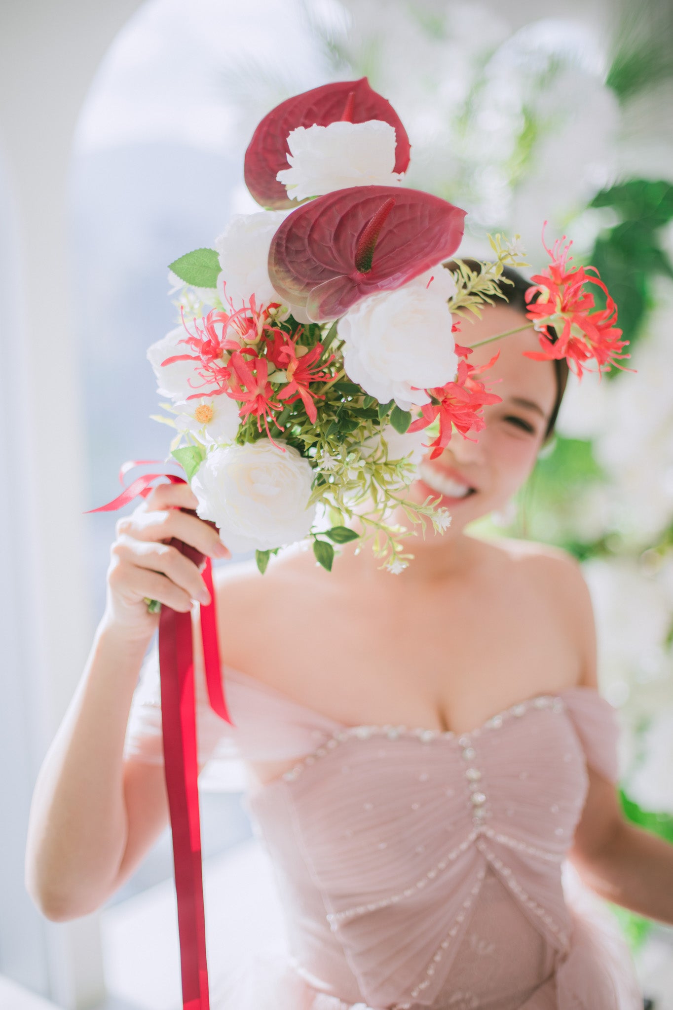 絲花花球 | Silk Bridal Bouquet