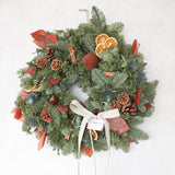 新鮮荷蘭貴族松聖誕花圈 <br> Noble Fir Christmas Wreath Christmas Collection Let Hope Bloom 