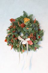 新鮮荷蘭貴族松聖誕花圈 <br> Noble Fir Christmas Wreath Christmas Collection Let Hope Bloom 