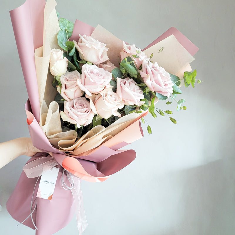 Quicksand Rose Bouquet 流沙玫瑰花束 | 香港花店 | 網上訂花 | Flower Bouquet Delivery