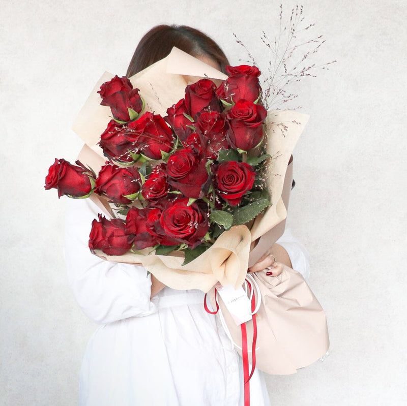 情人節花束 | My Cherie Amour | 紅玫瑰花束 Seasonal Bouquet Let Hope Bloom