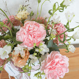 Pure Love 康乃馨花盒 Seasonal Bouquet Let Hope Bloom 