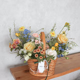 THE FLORIST'S PICK 花藝師發板花籃 (LARGE) Flower Basket Let Hope Bloom 