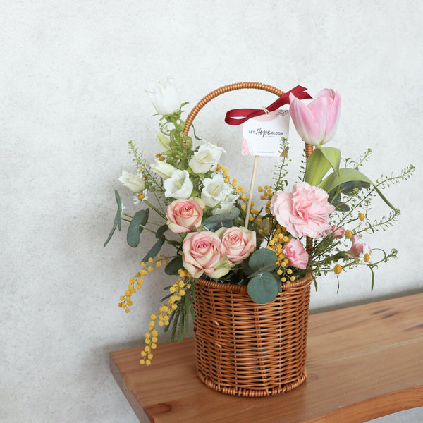 The Florist's Pick 花藝師發板花籃| 香港花店 | 網上訂花 | Flower Bouquet Delivery